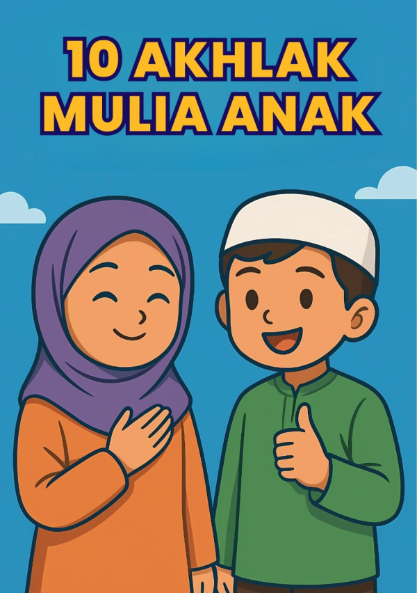 Sampul 10 Akhlak Mulia Anak